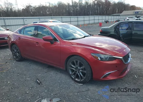2016 Mazda 6 Grand Touring из США, поврежденный, VIN JM1GJ1W51G1460938